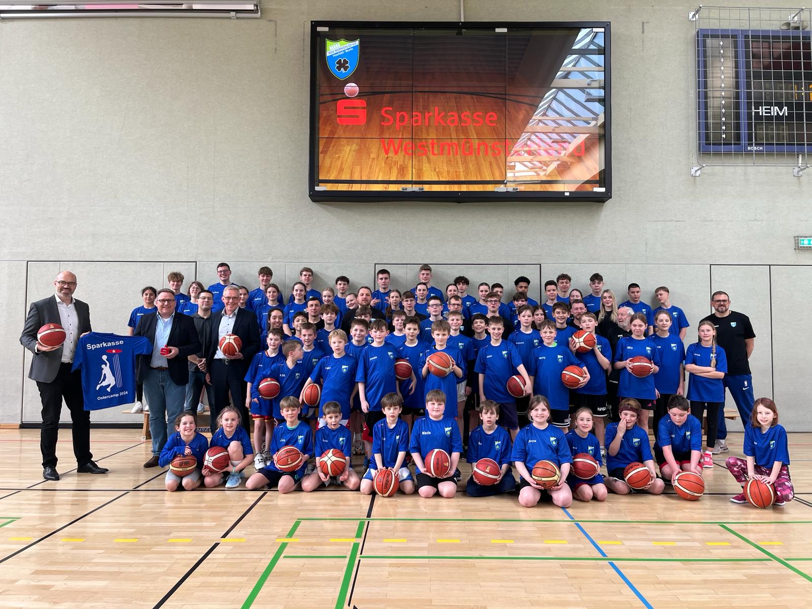 Gruppenfoto des Ostercamps 2025